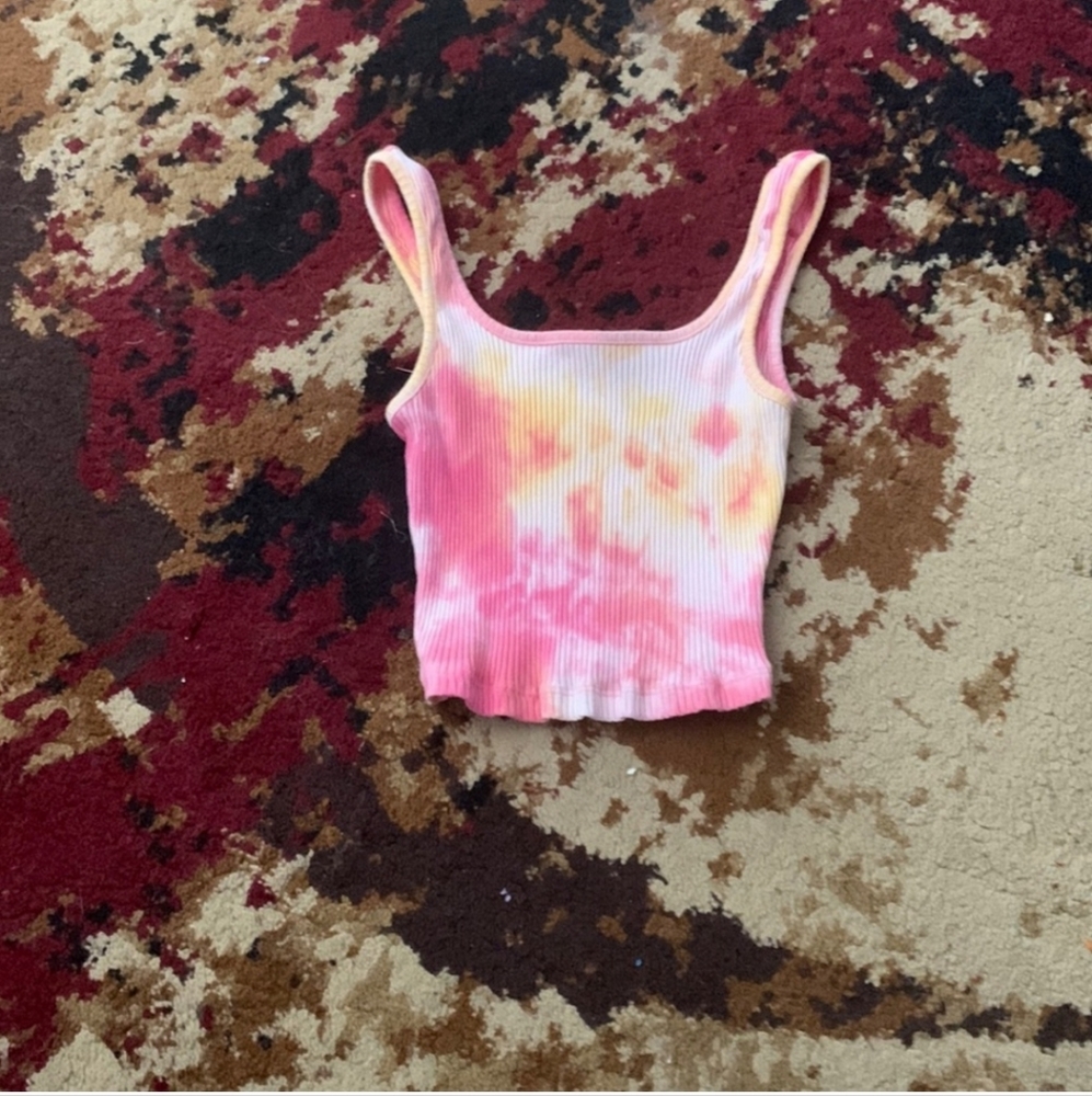 Womens sz XS cropped Shein tank top